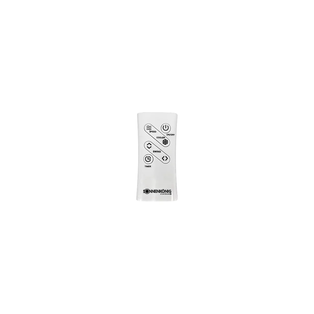Sonnenkönig Lufterfrischer Air Fresh 7, LED-Display, Ionisator-Funktion, 4 Ventilationsstufen, Luftbefeuchtungs-Funktion, 3 Ventilationsmodi, mit Fernbedienung, weiss