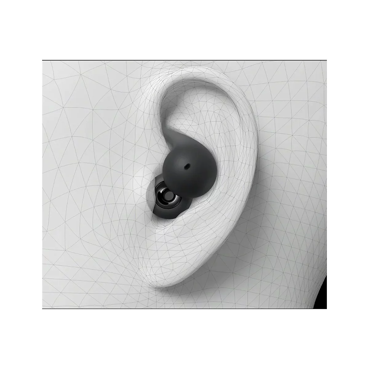 Sony LinkBuds Open - True Wireless-Kopfhörer mit Mikrofon - im Ohr - Bluetooth - Schwarz
