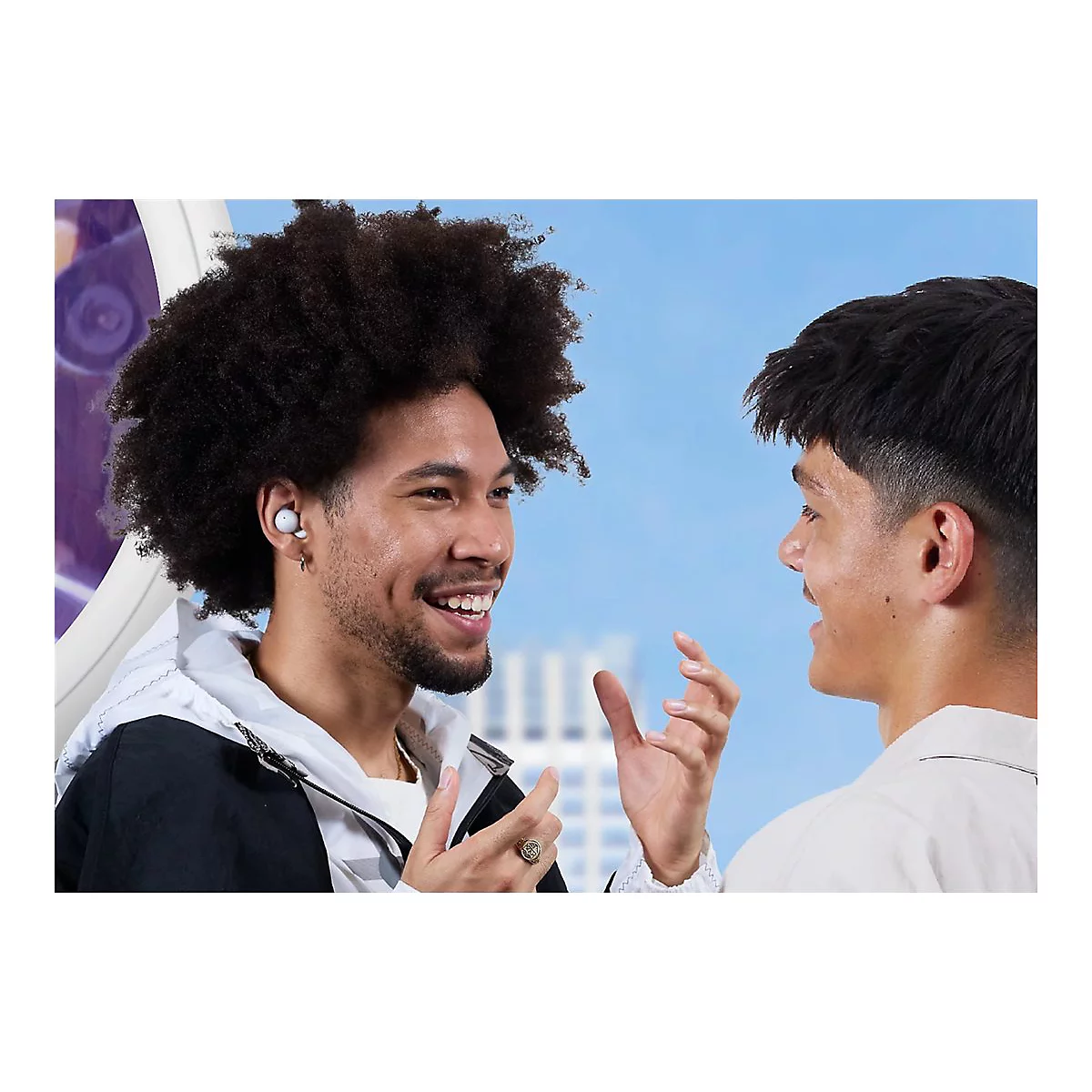 Sony LinkBuds Open - True Wireless-Kopfhörer mit Mikrofon - im Ohr - Bluetooth - weiß