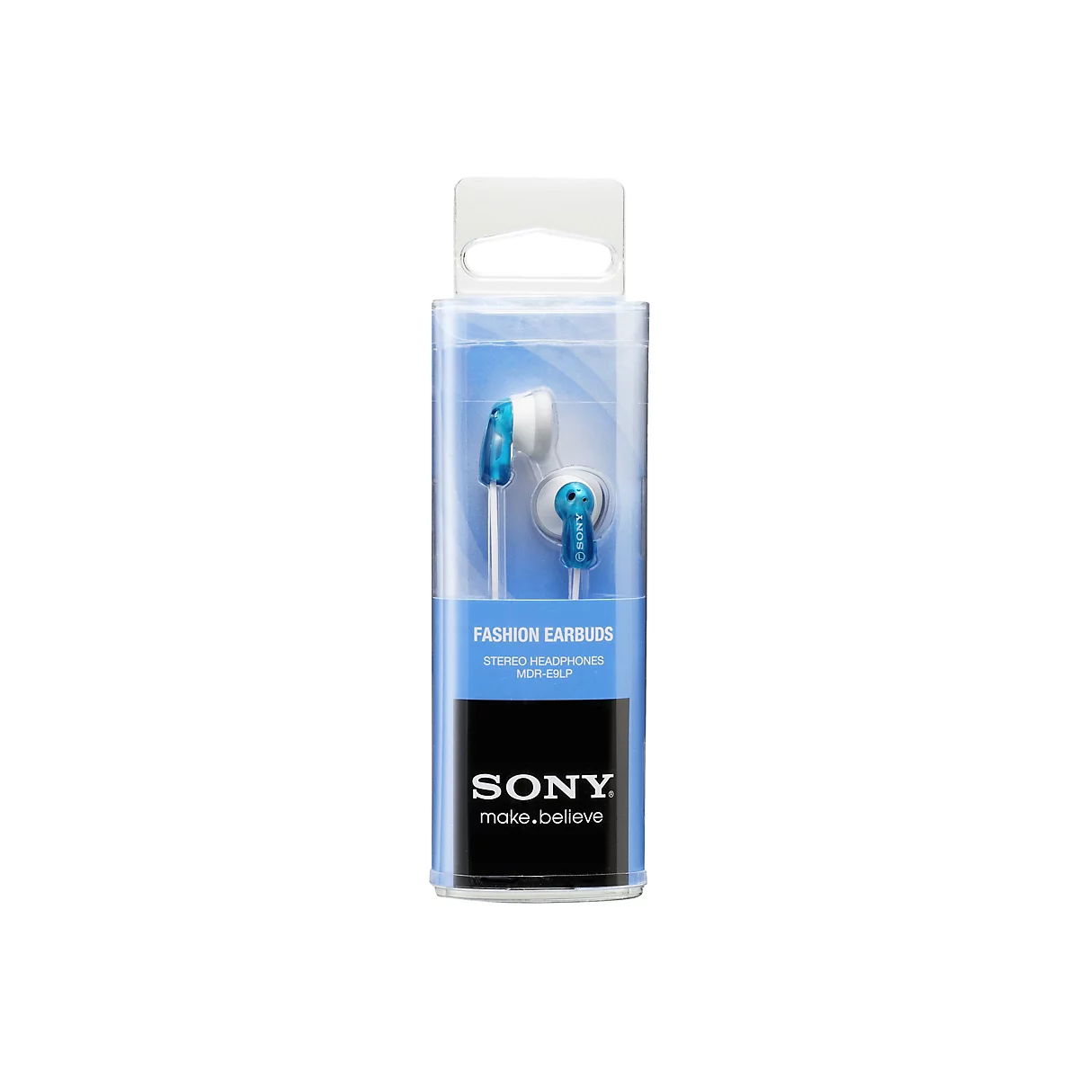 Sony MDR-E9LP - Kopfhörer - Ohrstöpsel - kabelgebunden - 3,5 mm Stecker - Blau