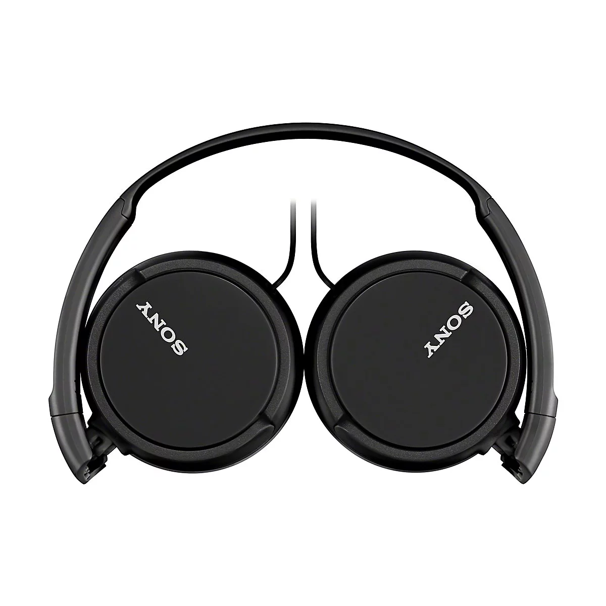 Sony MDR-ZX110AP - Kopfhörer mit Mikrofon - ohrumschließend - kabelgebunden - 3,5 mm Stecker - Schwarz