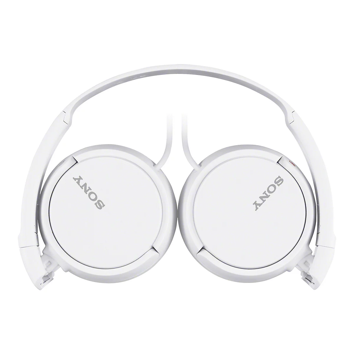 Sony MDR-ZX110AP - Kopfhörer mit Mikrofon - ohrumschließend - kabelgebunden - 3,5 mm Stecker - weiß