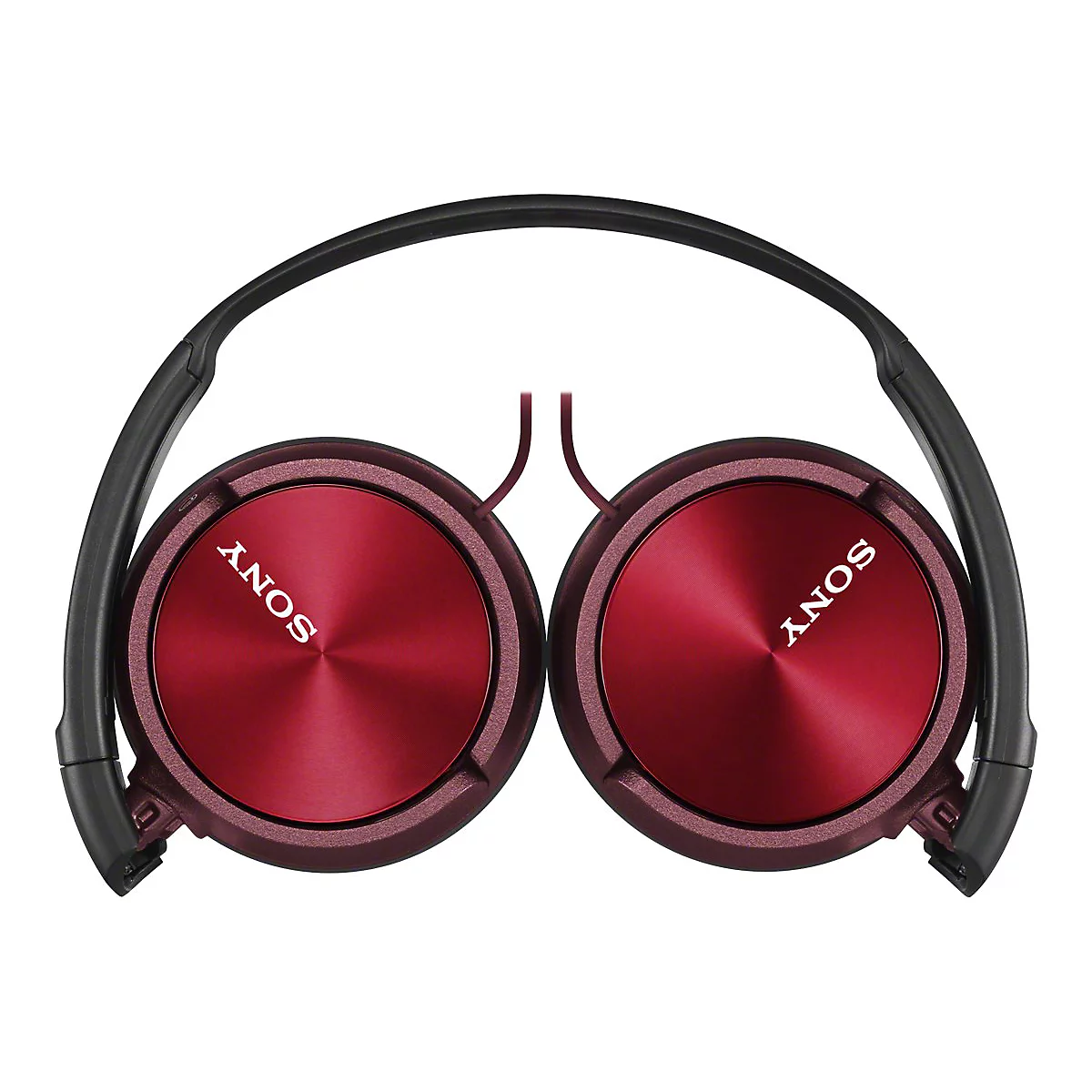 Sony MDR-ZX310 - Kopfhörer - ohrumschließend - kabelgebunden - 3,5 mm Stecker - Rot