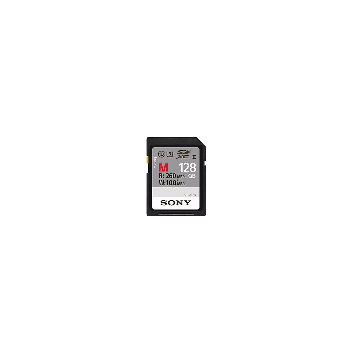 Sony SF-M Series SF-M128 - Flash-Speicherkarte - 128 GB - UHS Class 3 / Class10 - SDXC UHS-II