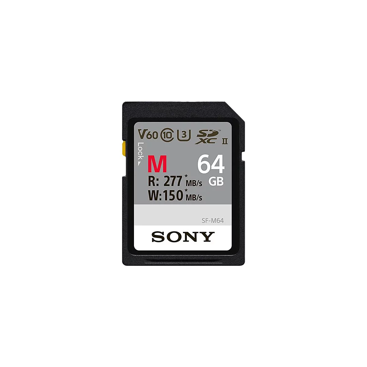 Sony SF-M Series SF-M64 - Flash-Speicherkarte - 64 GB - UHS Class 3 / Class10 - SDXC UHS-II