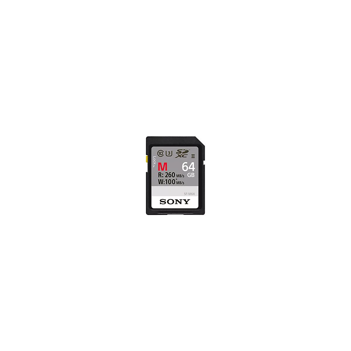 Sony SF-M Series SF-M64 - Flash-Speicherkarte - 64 GB - UHS Class 3 / Class10 - SDXC UHS-II