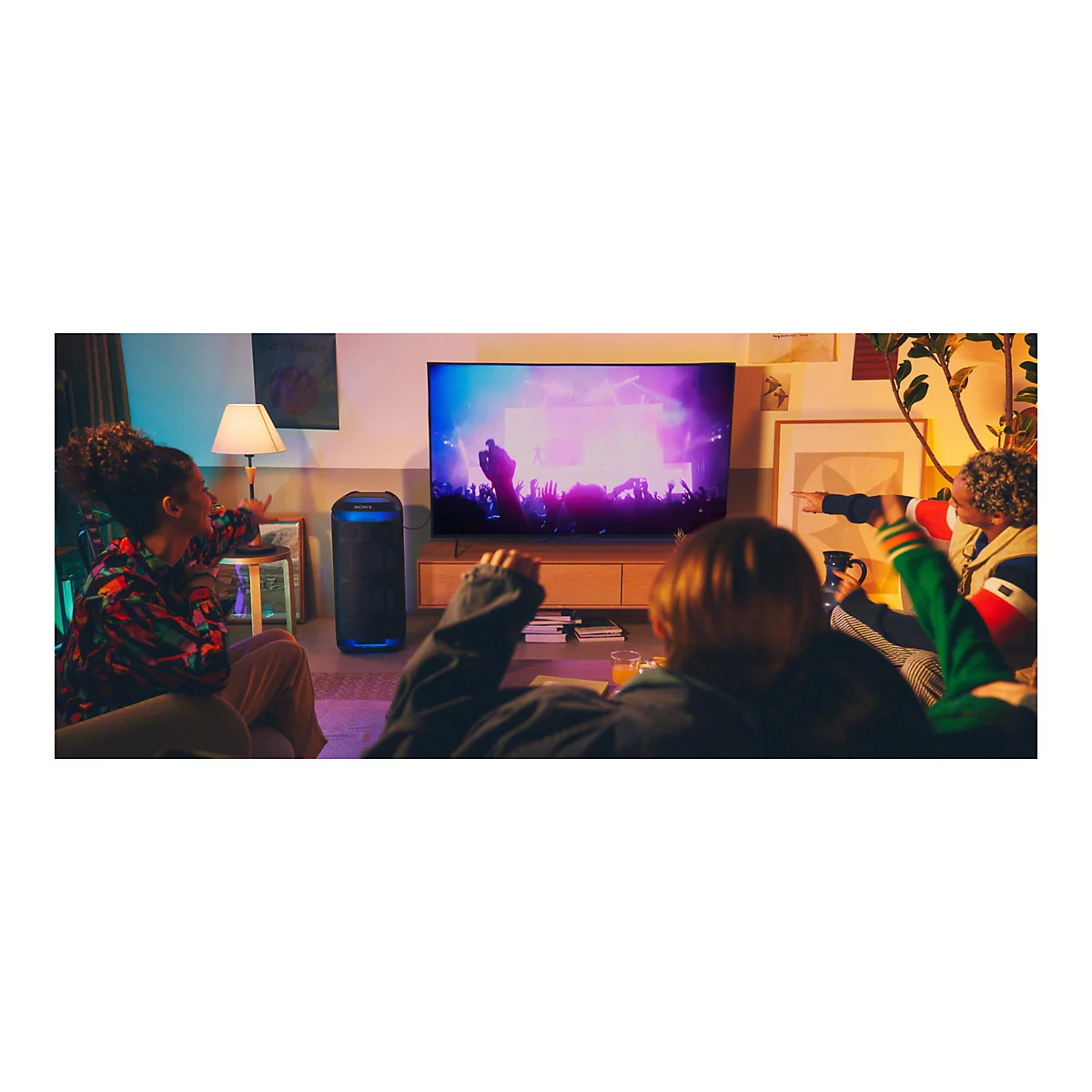 Sony SRS-XV800 - X-Series - Party-Soundsystem - tragbar - kabellos - Bluetooth