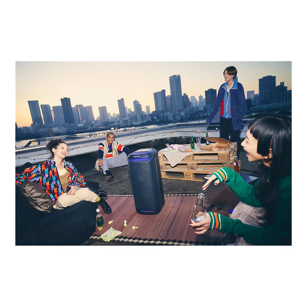 Sony SRS-XV800 - X-Series - Party-Soundsystem - tragbar - kabellos - Bluetooth