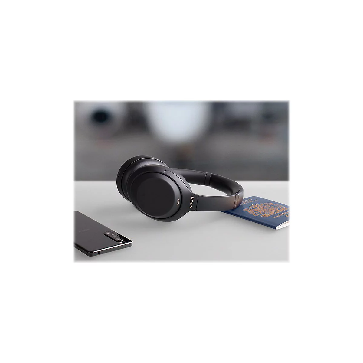 Sony WH-1000XM4 - Kopfhörer mit Mikrofon - ohrumschließend - Bluetooth - kabellos, kabelgebunden - NFC