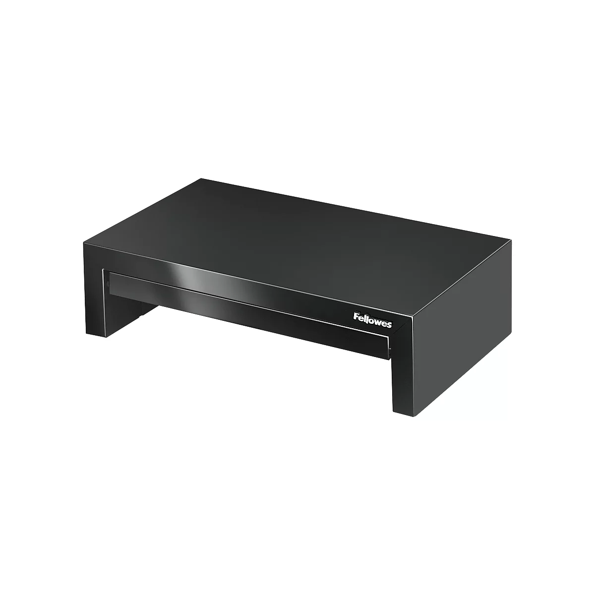 Soporte de monitor Fellowes Designer Suites, regulable en altura en 3 pasos, ancho 41 x fondo 24 x alto 11 cm