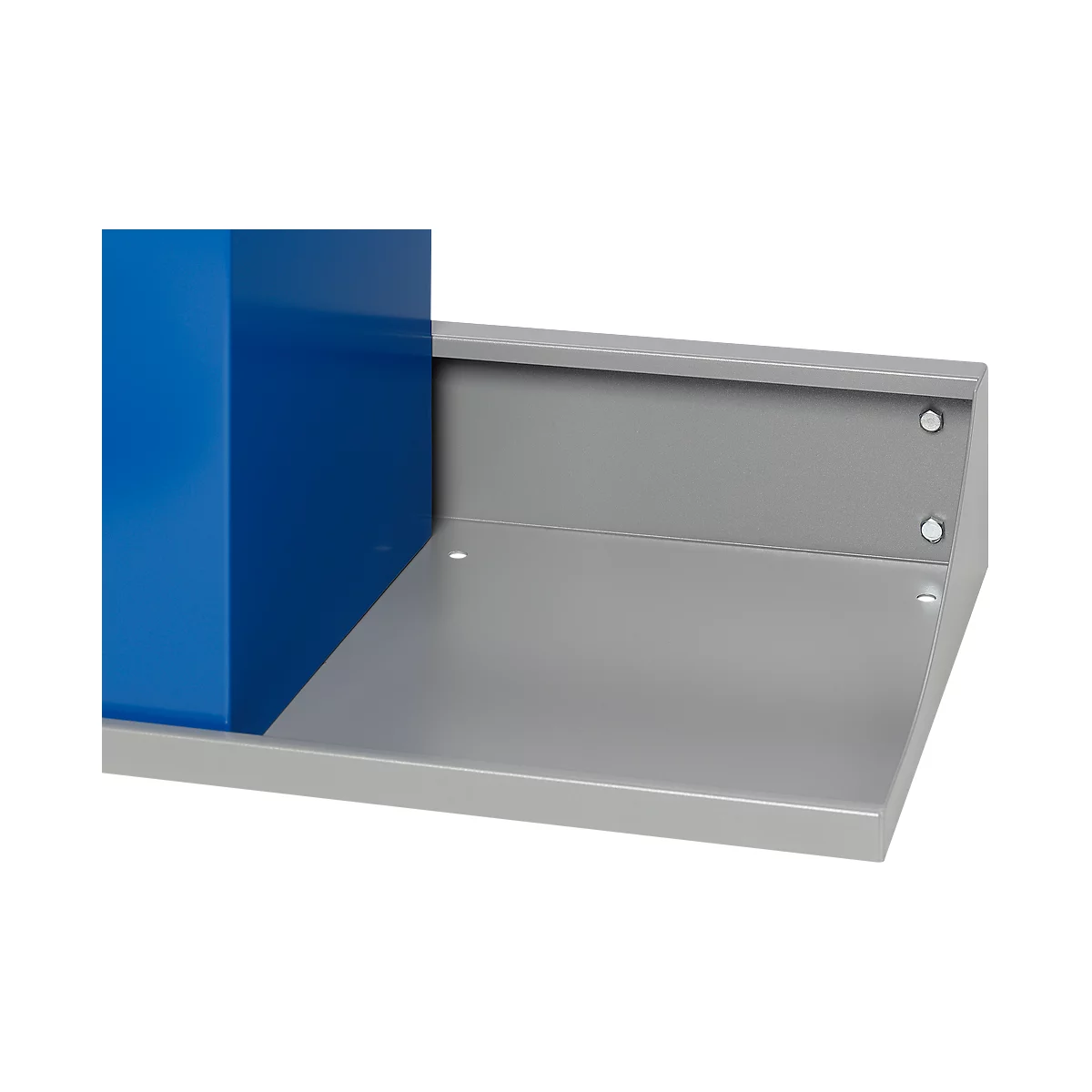 Soporte de pared VAR, para colectores de residuos reciclables con una base de 320 x 320 mm, 2 compartimentos