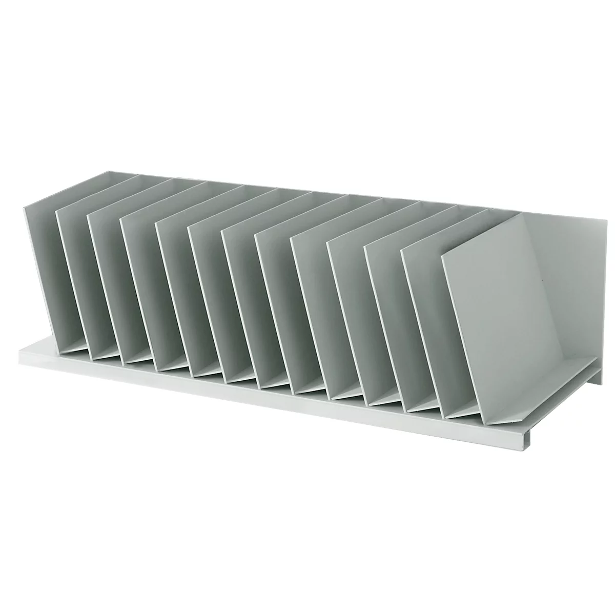Sorteerstation, A4, polystyreen, voor kasten, 12 vakken, B 700 x D 310 x H 206 mm
