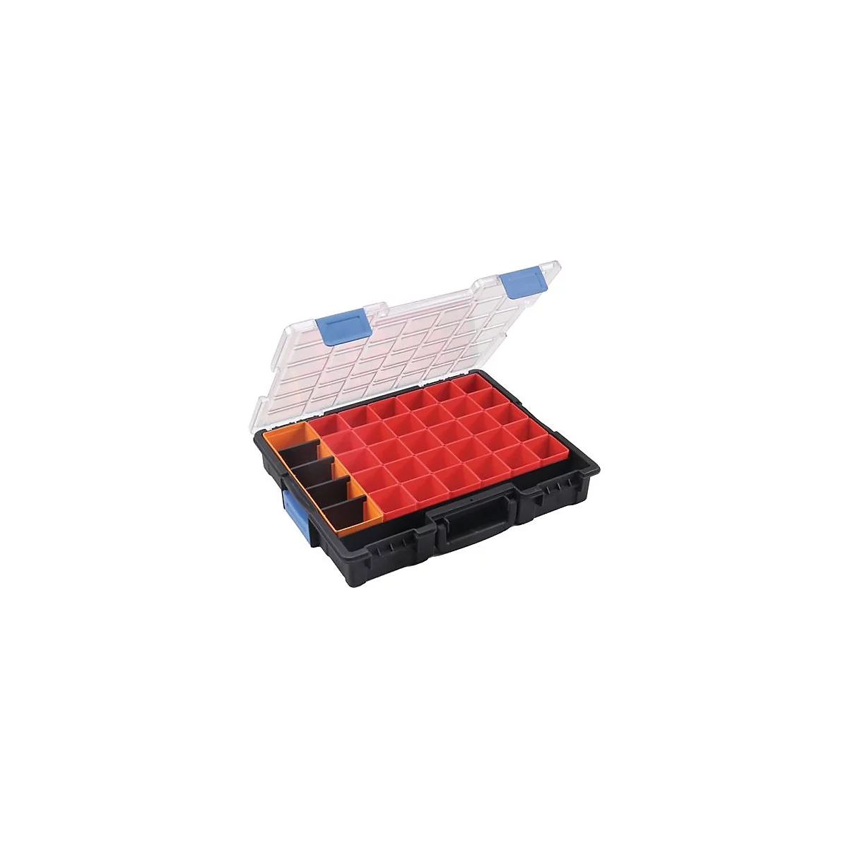 Sortimentskasten Euro Plus Pro B440xT355xH76mm 36 Fächer 4 Trennstege