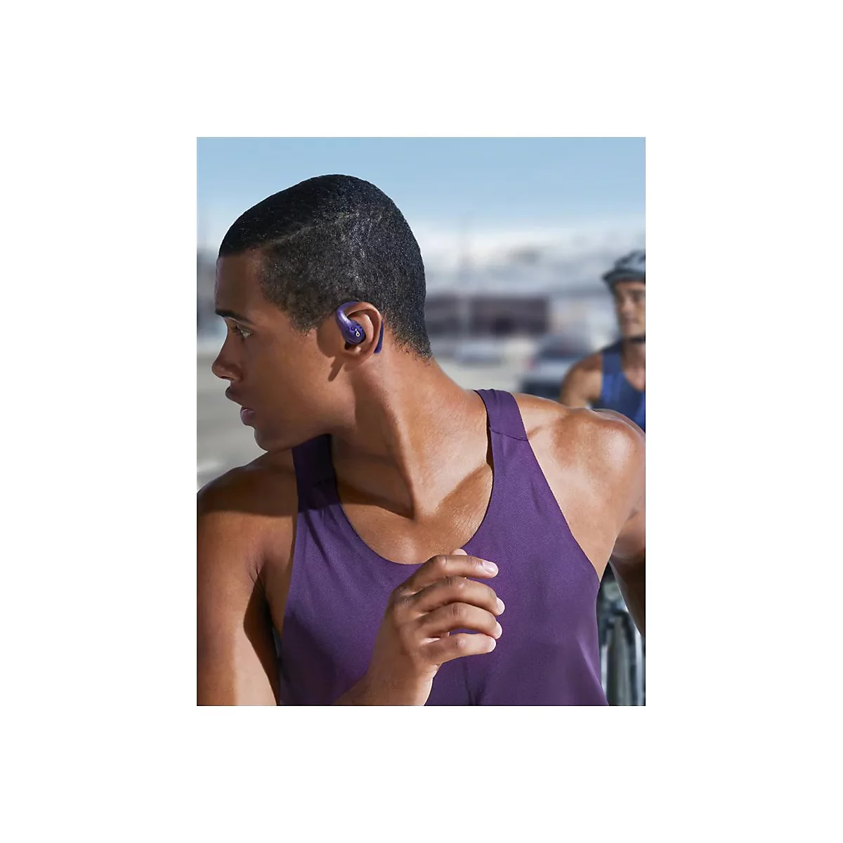 Soundcore AeroFit Pro - True Wireless-Kopfhörer mit Mikrofon - offenes Ohr - über dem Ohr angebracht - Bluetooth - Electric Purple