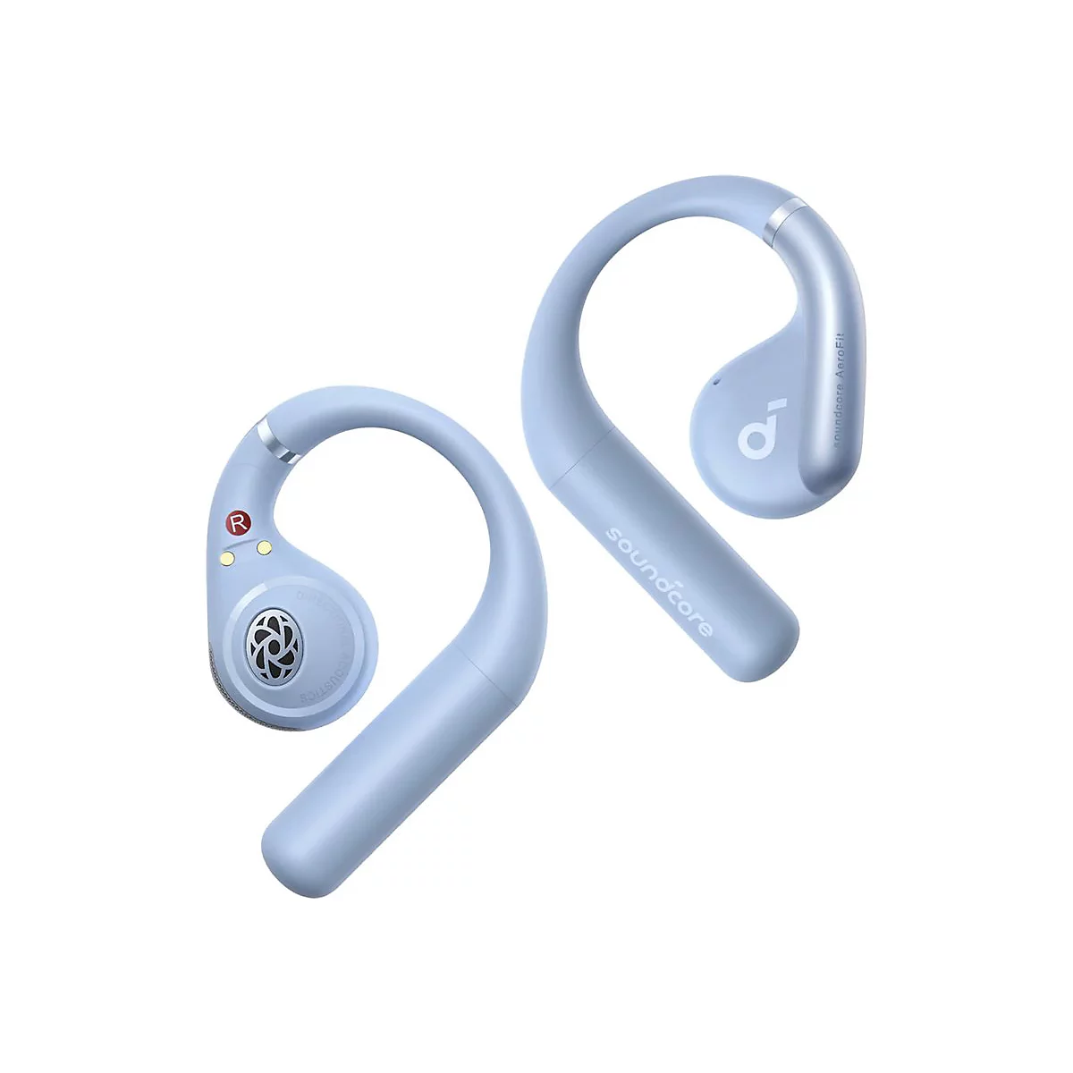 Soundcore AeroFit - True Wireless-Kopfhörer mit Mikrofon - offenes Ohr - über dem Ohr angebracht - Bluetooth - Cozy Blue