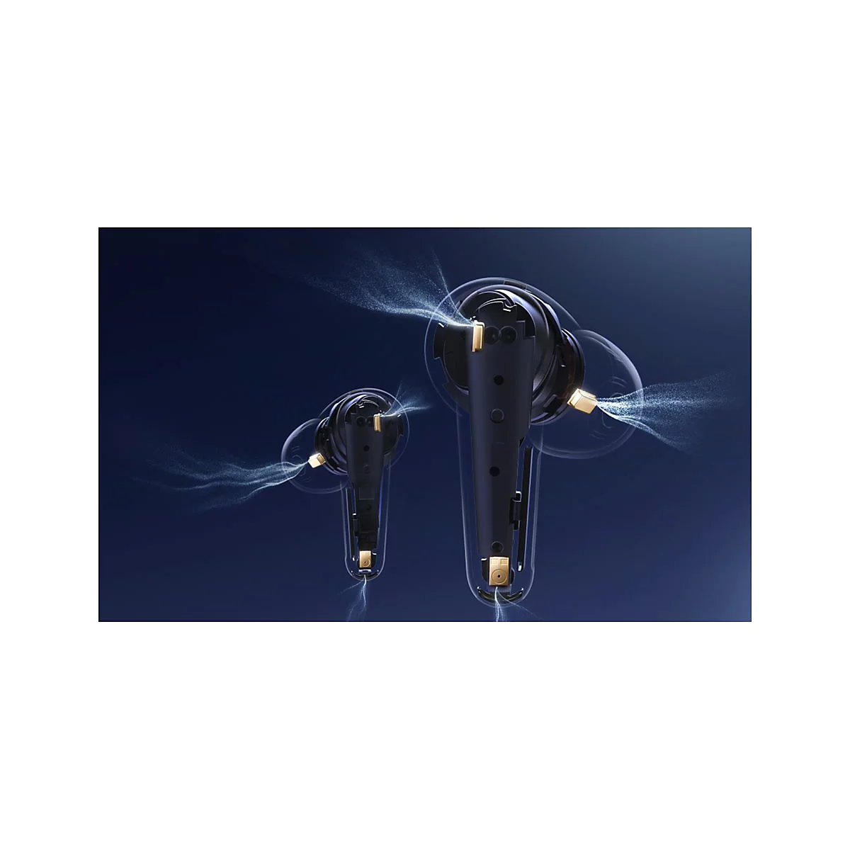 Soundcore Liberty 4 Pro - True Wireless-Kopfhörer mit Mikrofon - im Ohr - Bluetooth - aktive Rauschunterdrückung - glänzend hellblau