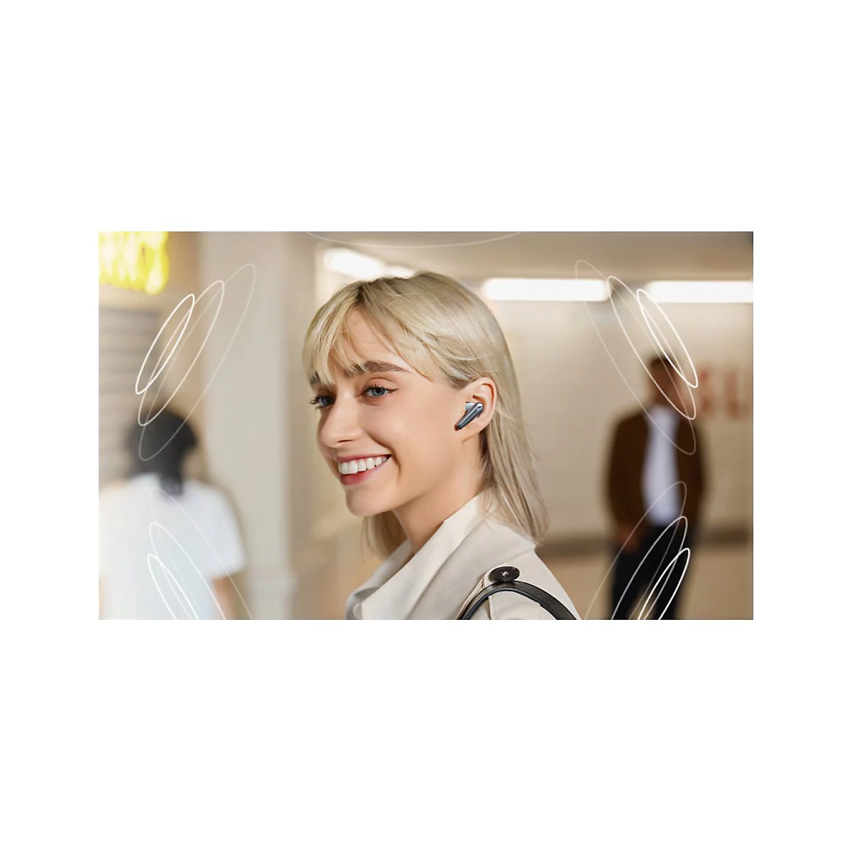 Soundcore Liberty 4 Pro - True Wireless-Kopfhörer mit Mikrofon - im Ohr - Bluetooth - aktive Rauschunterdrückung - glänzend hellblau