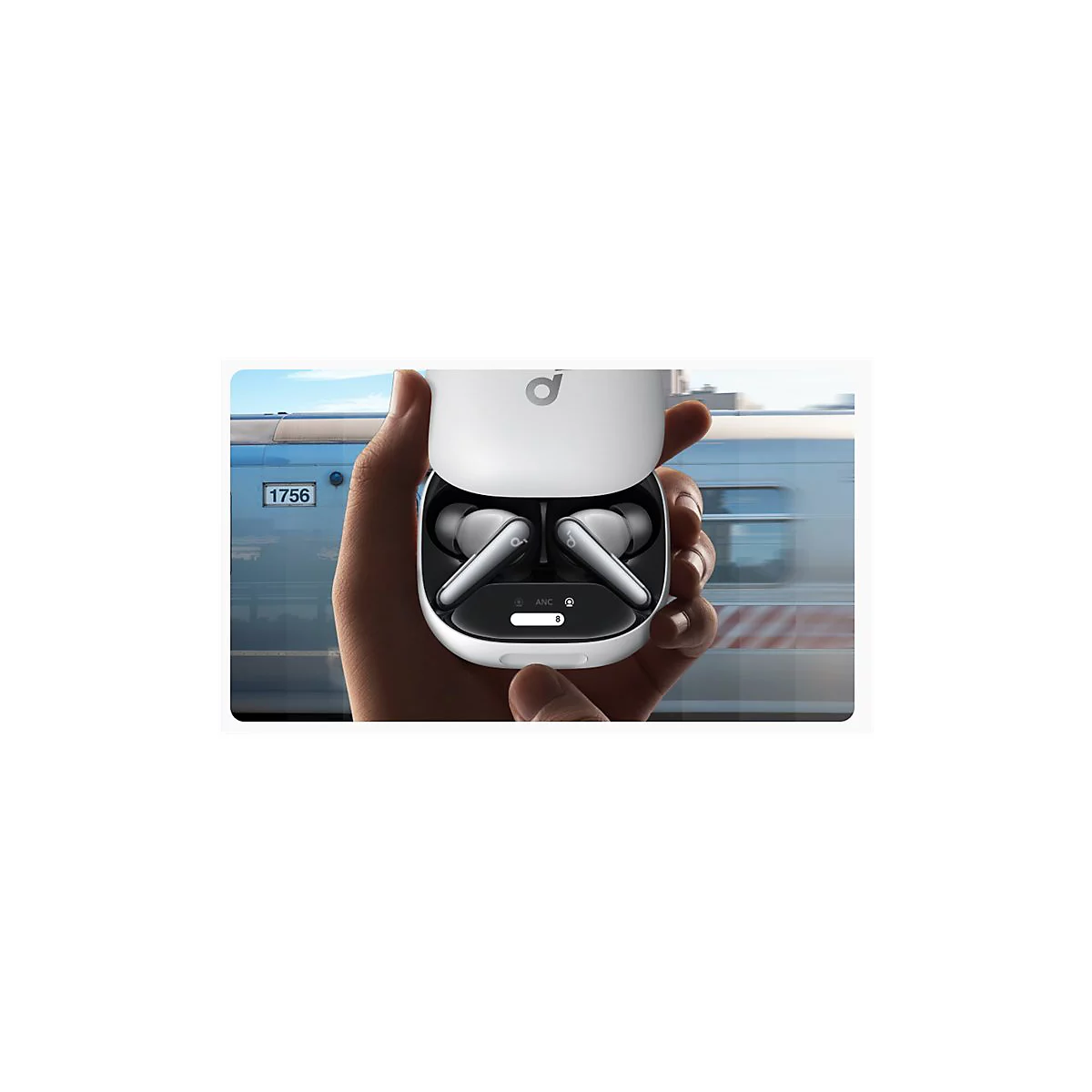 Soundcore Liberty 4 Pro - True Wireless-Kopfhörer mit Mikrofon - im Ohr - Bluetooth - aktive Rauschunterdrückung - weiß