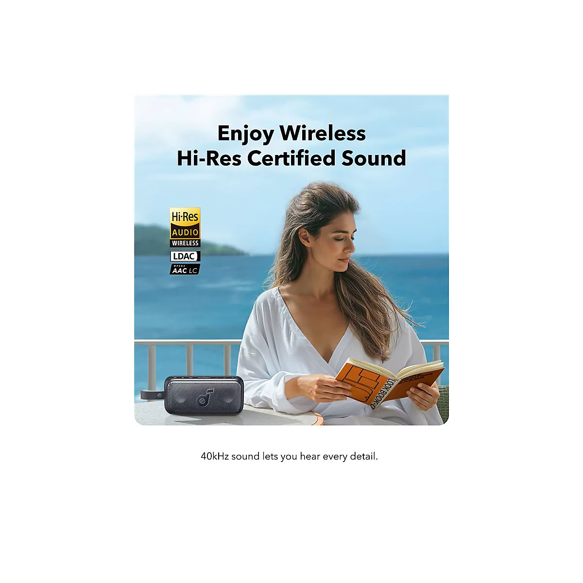 Soundcore Motion 300 - Lautsprecher - tragbar - kabellos - Bluetooth - App-gesteuert