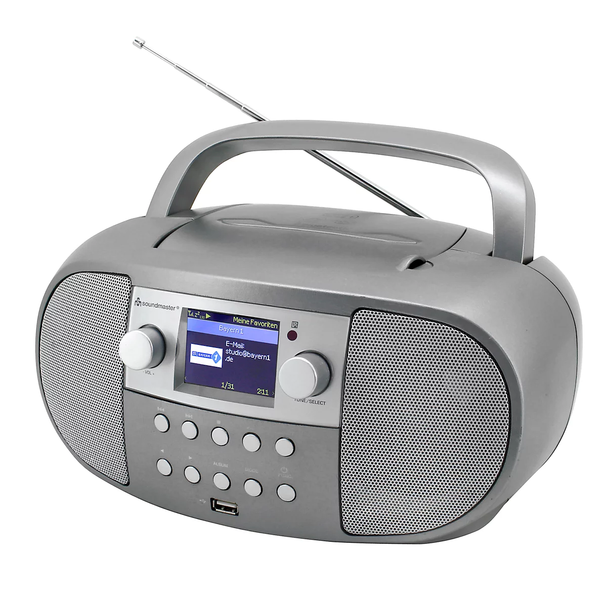 Soundmaster Boombox SCD7600TI