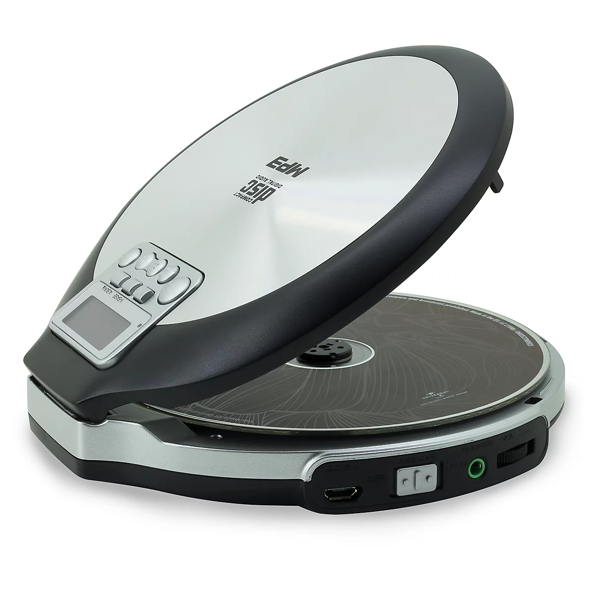 Soundmaster CD-MP3 Player CD9220SI, schokbestendig, hervattingsfunctie