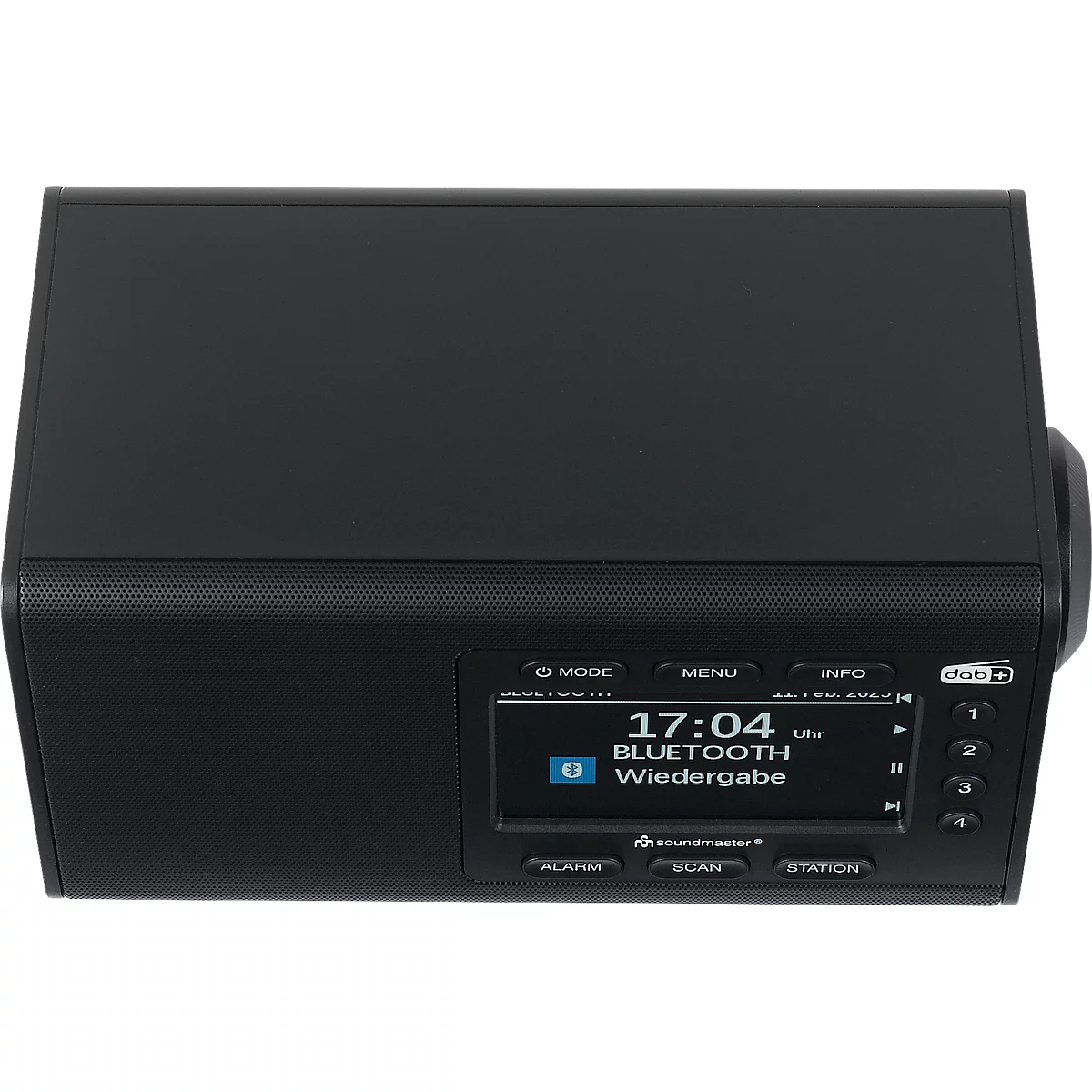 Soundmaster DAB+ Radio mit Bluetooth®, 10,9 cm Farbdisplay, Weckfunktion, B 250 x T 142 x H 135 mm