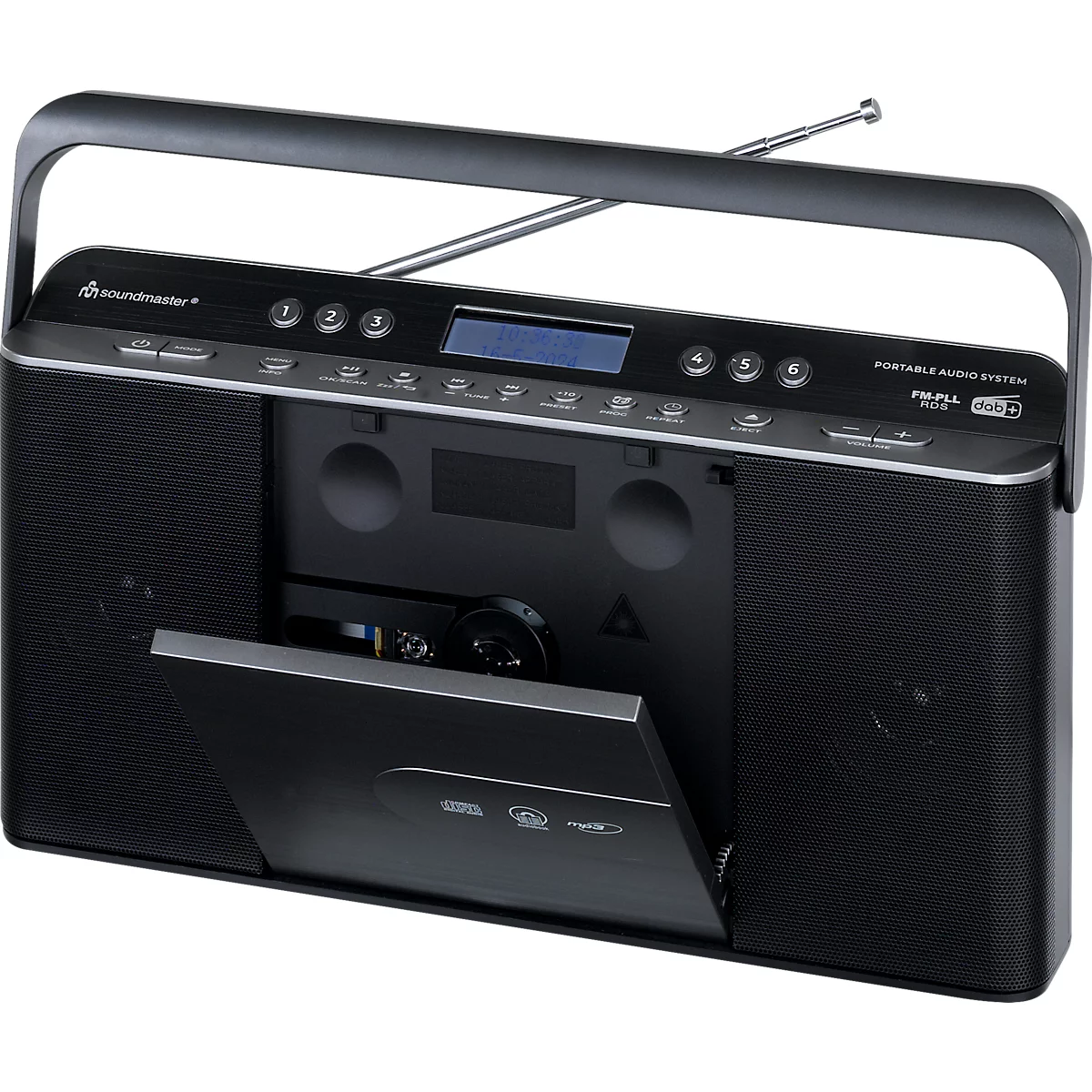 Soundmaster RCD1870SW Stereo DAB+UKW/CD/MP3 Kofferradio
