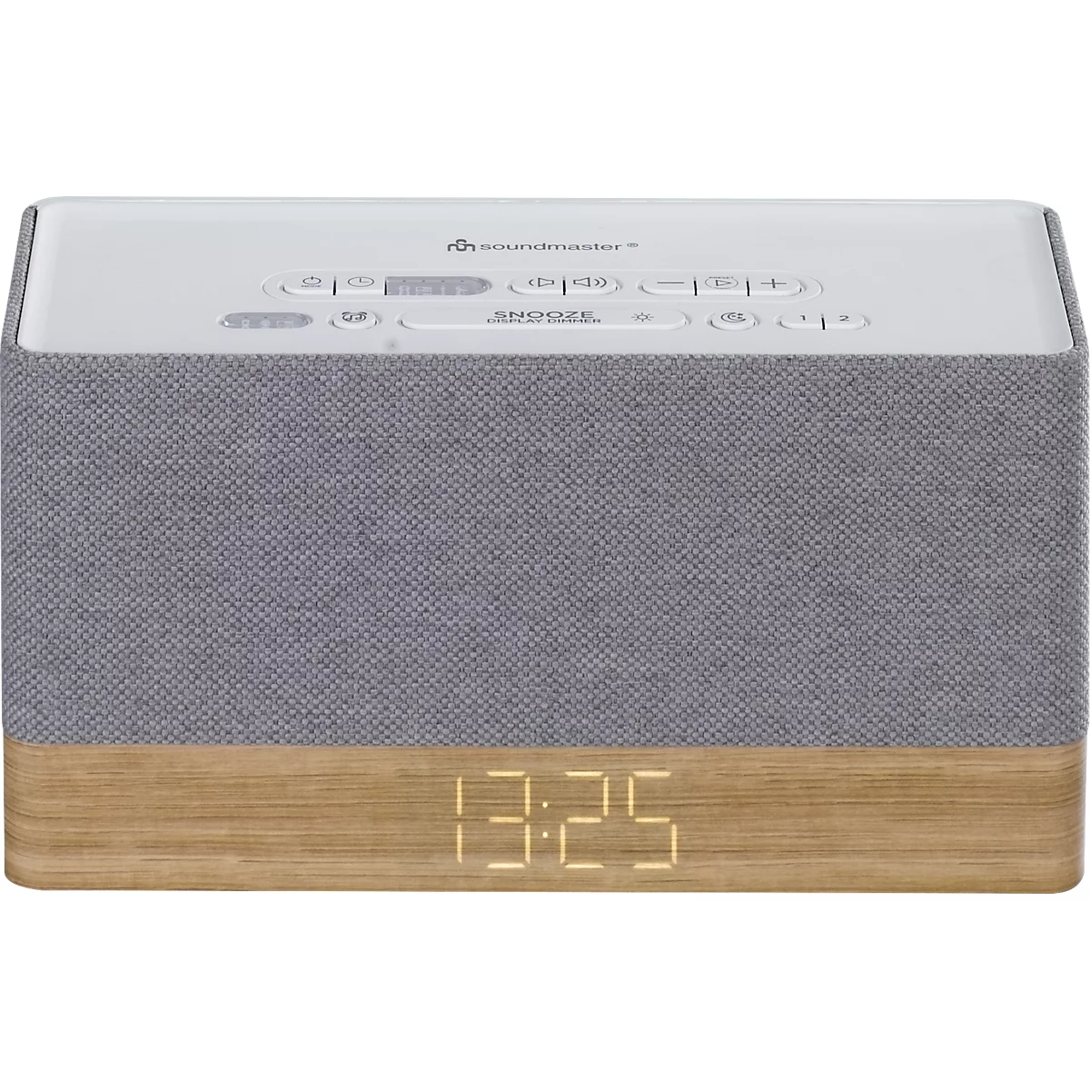 Soundmaster UR630WE, Soundmaster Bluetooth wekkerradio, houten toepassing