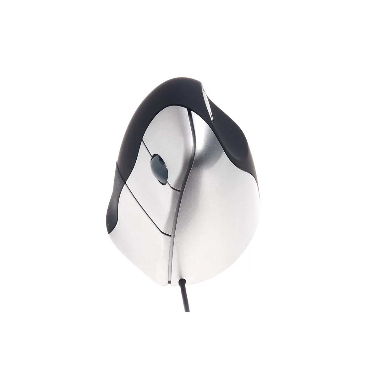 Souris verticale Evoluent Standard, modèle pour droitiers, souris 3 touches mollette de défilement, câble,