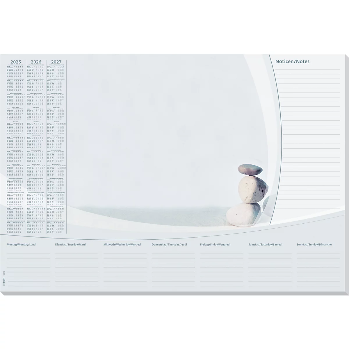 Sous-main « Harmony » 30 feuilles, 80 g/m²