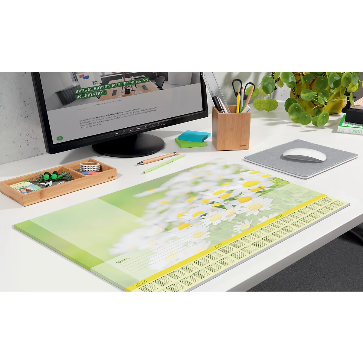Sous-main "Lovely Daisies", 80g/m², 30 feuilles