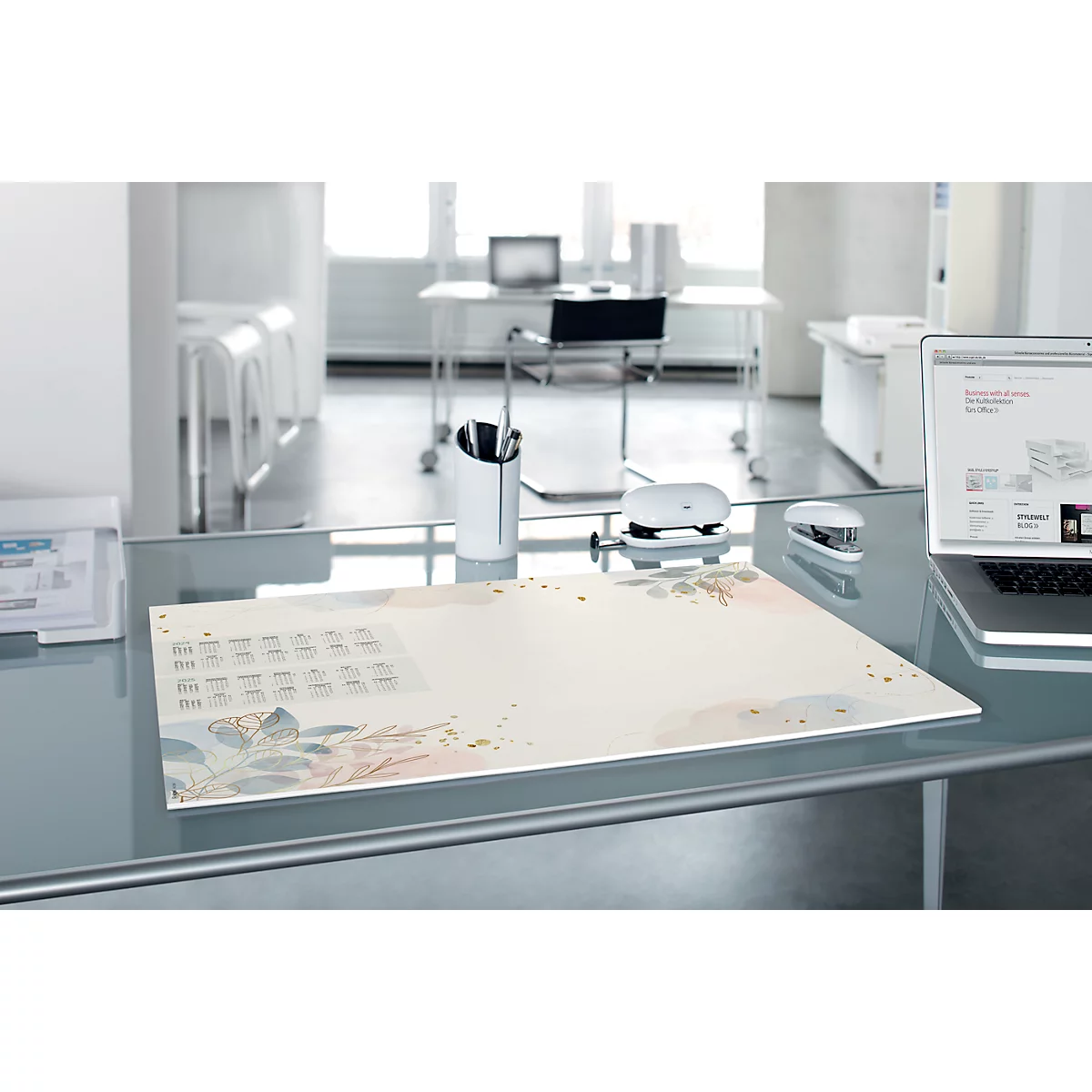 Sous-main "Pastell Garden", 80g/m², 30 feuilles