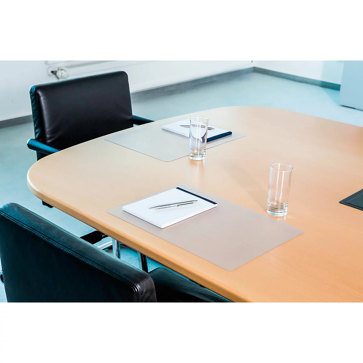 Sous-main pour salles de réunion Duraglas® DURABLE, transparent