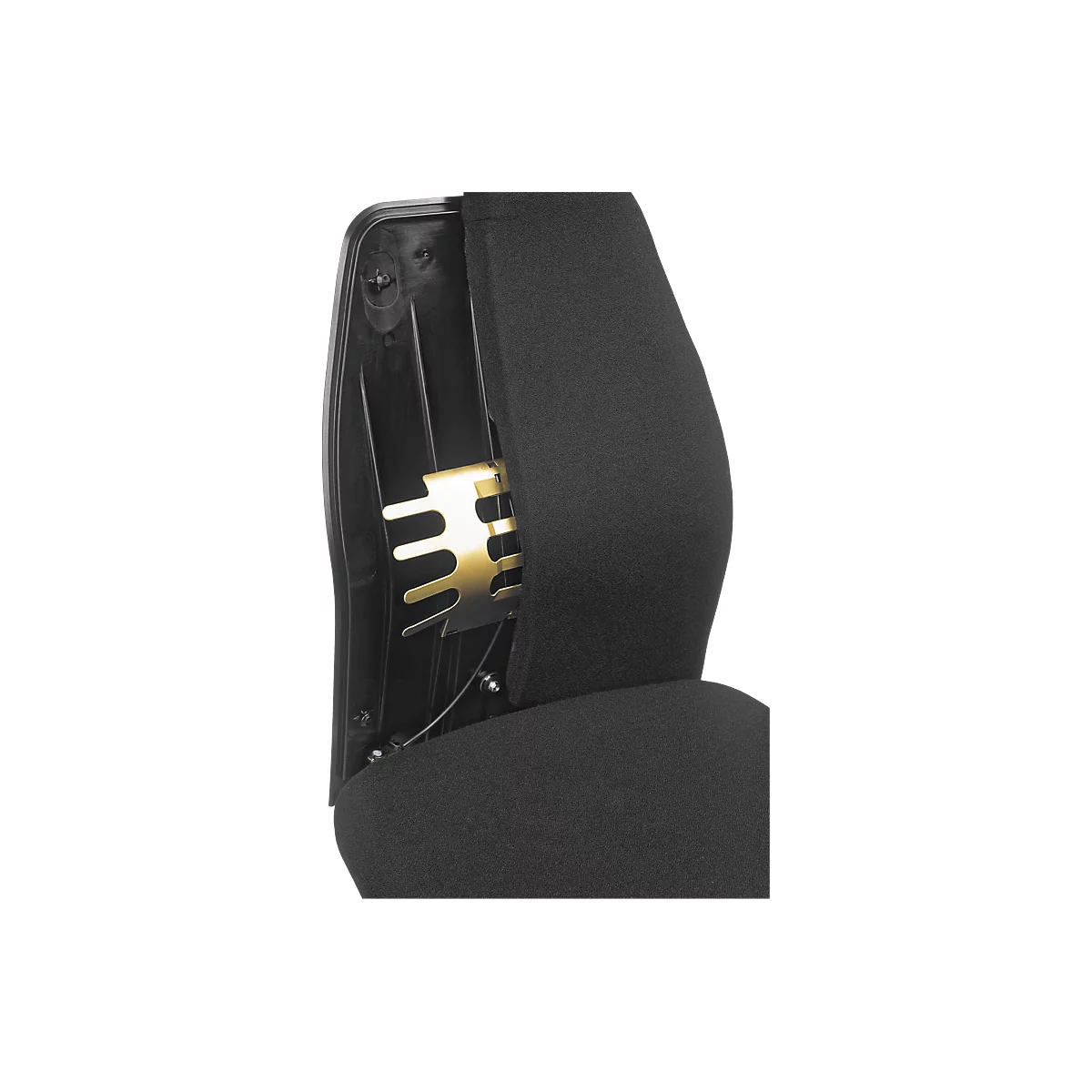 Soutien lombaire pour siège de bureau Project SC 2340 et CO 2350 SSI, L 350 x l. 350 mm, profondeur ajustable, monté au siège
