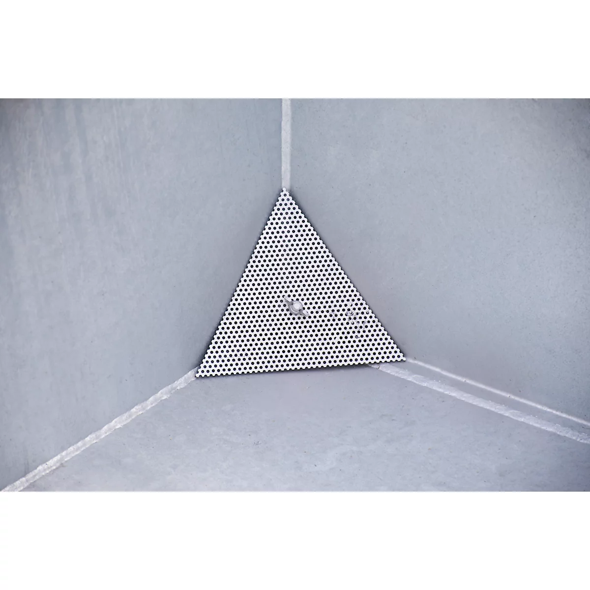 Spaanbak Bauer SMGU 230, olie- & waterdicht gelast, 230 l, gegalvaniseerd