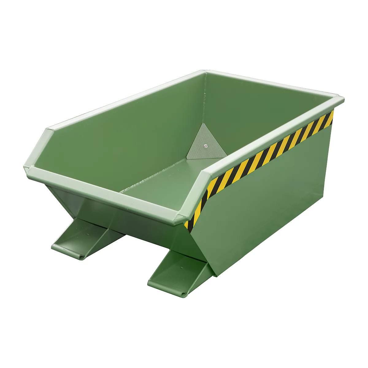 Spaanbak Bauer SMGU 230, olie- & waterdicht gelast, 230 l, groen