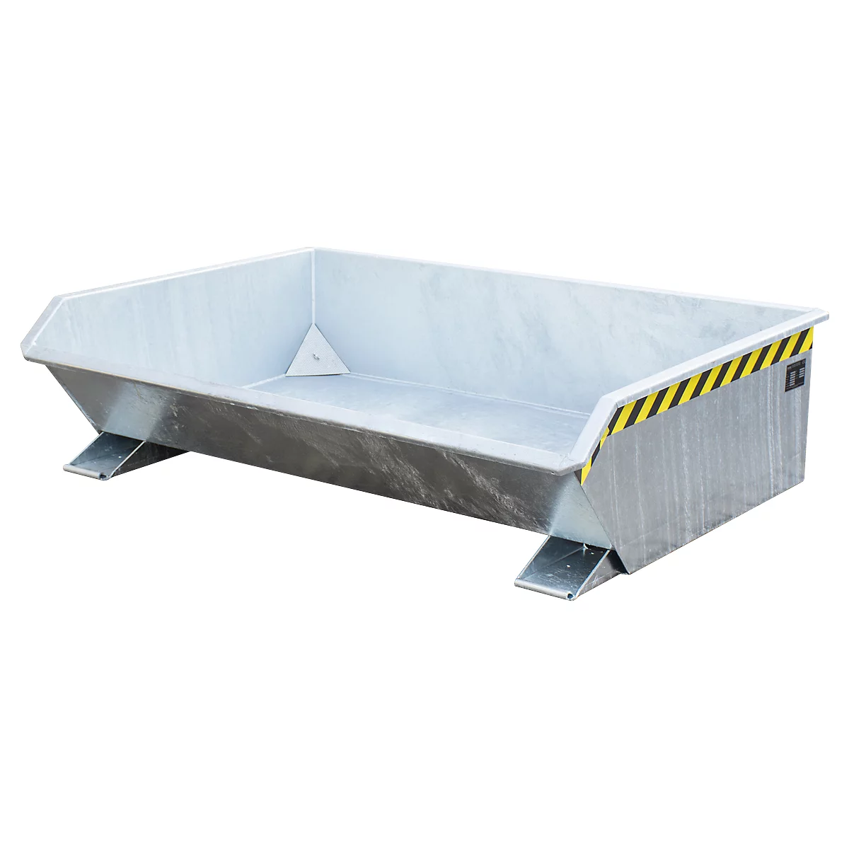 Spaanbak Bauer SMGU 610, olie- & waterdicht gelast, 610 l, gegalvaniseerd