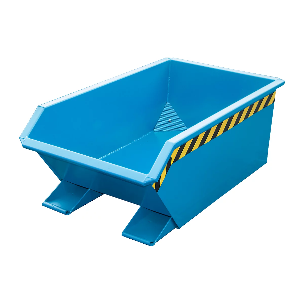 Späne-Behälter Bauer SMGU 230, öl- & wasserdicht verschweißt, 230 l, blau