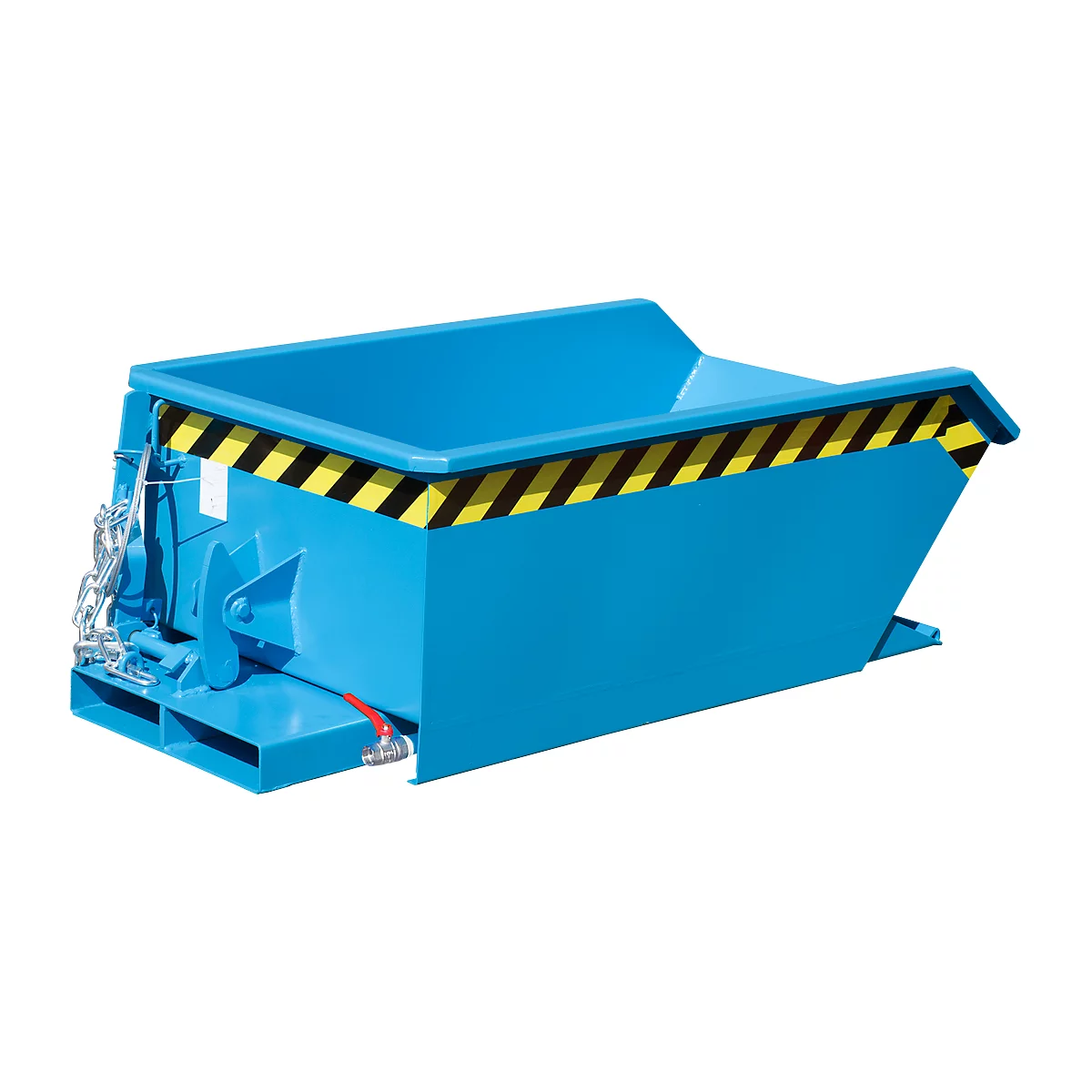 Späne-Behälter Bauer SMGU 230, öl- & wasserdicht verschweißt, 230 l, blau