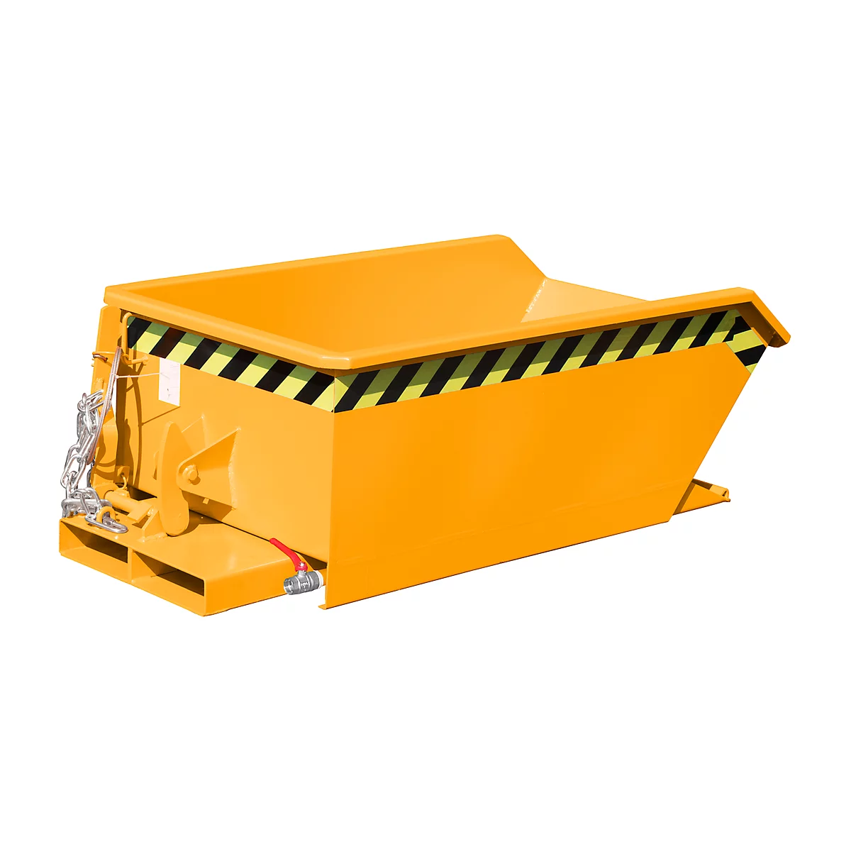 Späne-Behälter Bauer SMGU 230, öl- & wasserdicht verschweißt, 230 l, orange