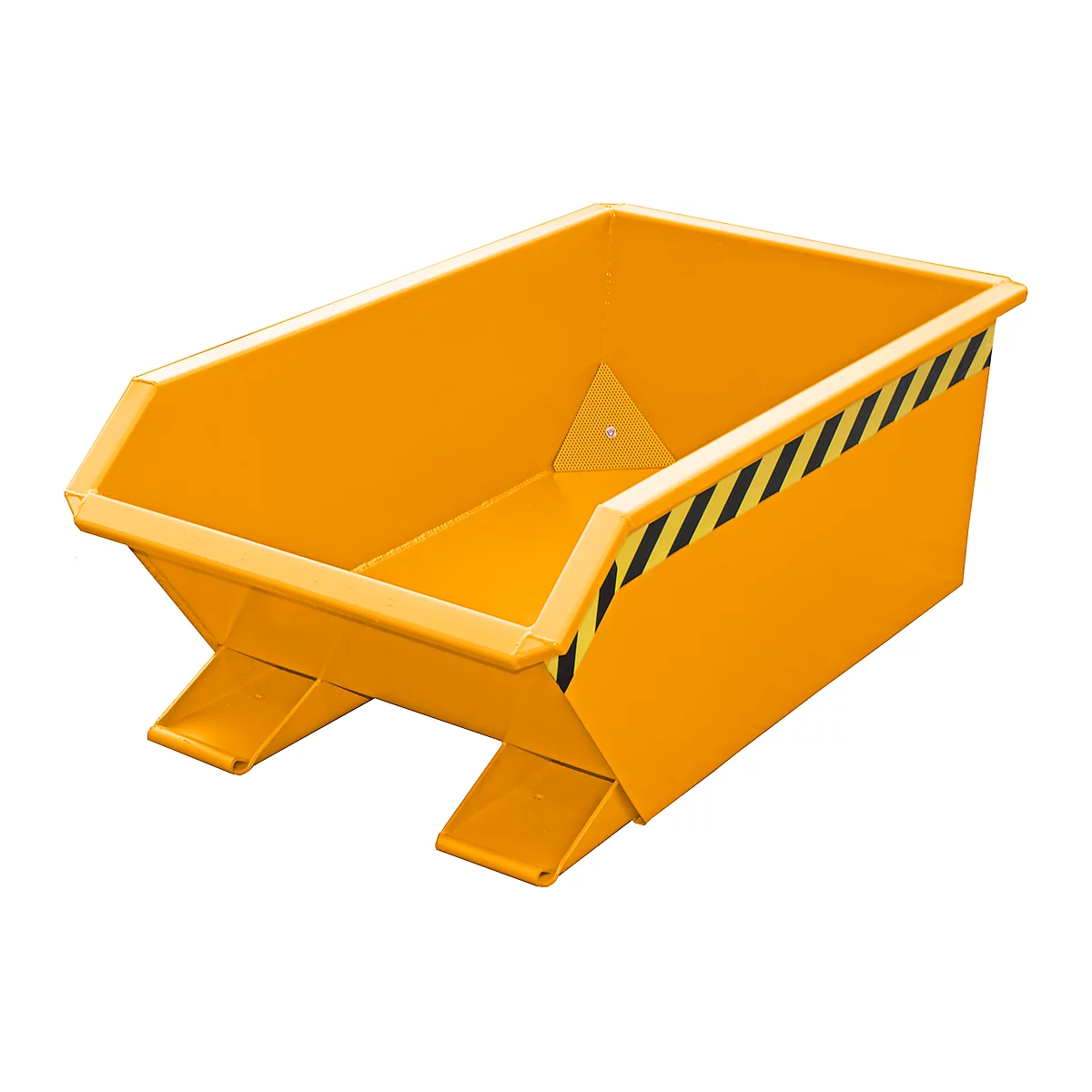 Späne-Behälter Bauer SMGU 230, öl- & wasserdicht verschweißt, 230 l, orange