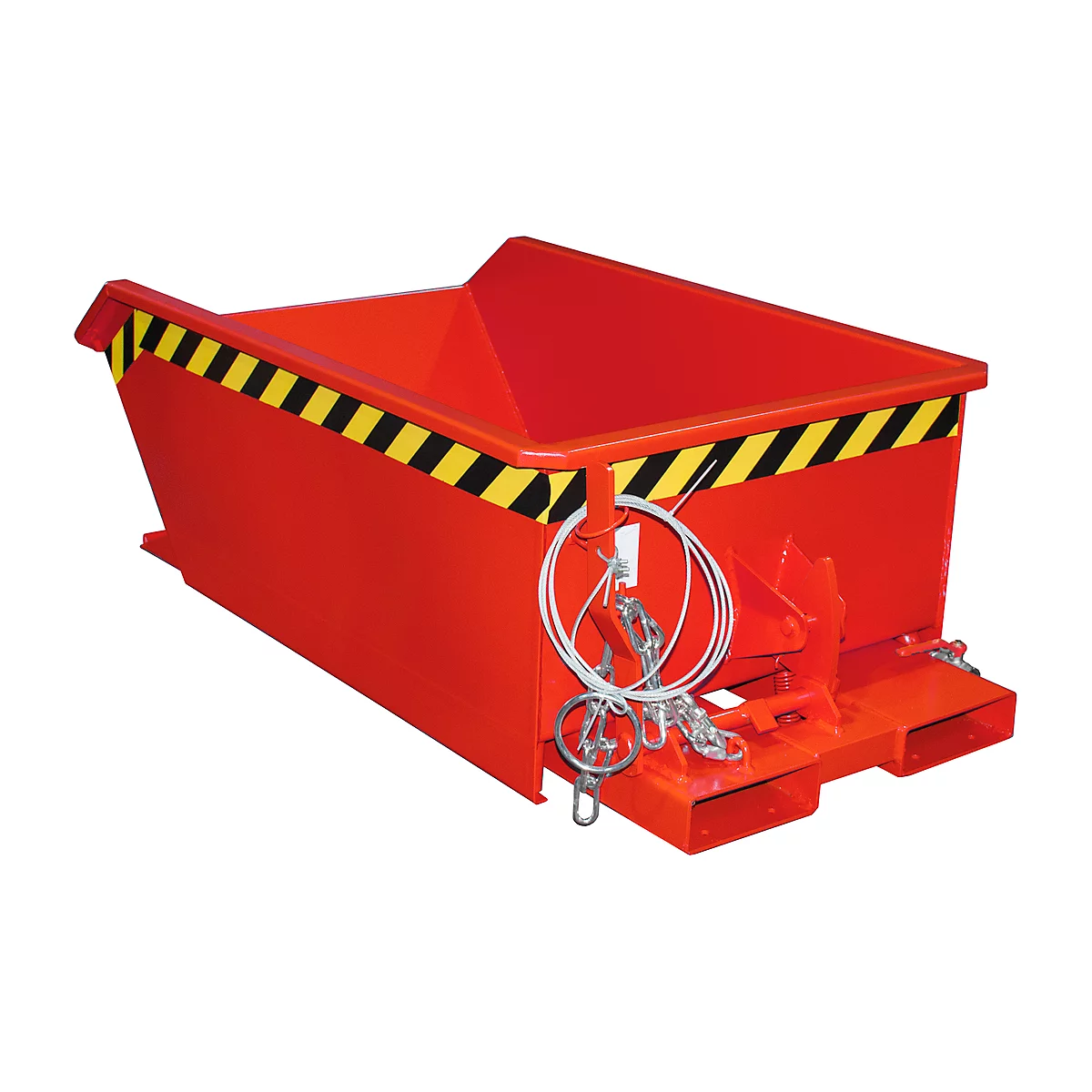 Späne-Behälter Bauer SMGU 270, öl- & wasserdicht verschweißt, 270l, rot