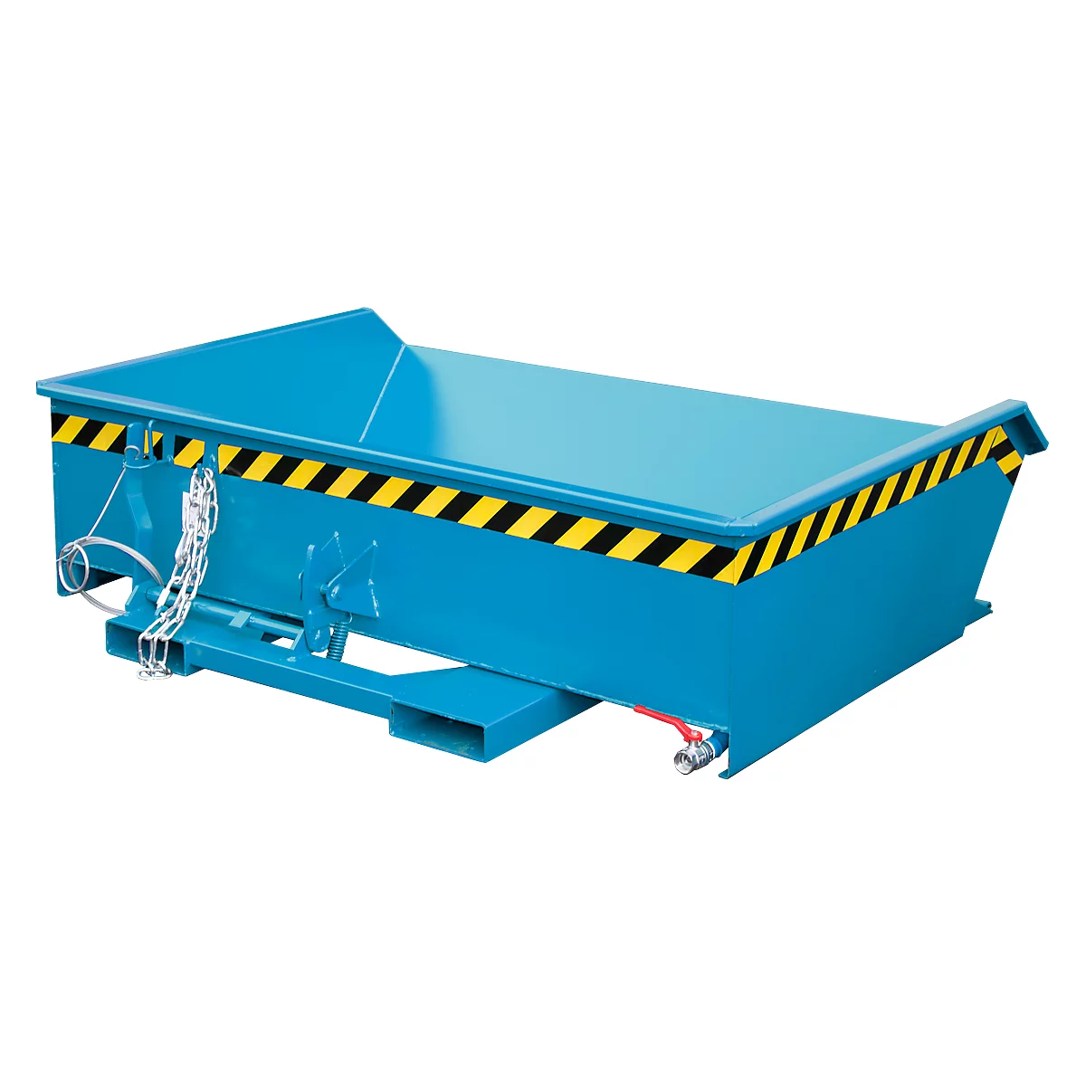 Späne-Behälter Bauer SMGU 610, öl- & wasserdicht verschweißt, 610 l, blau
