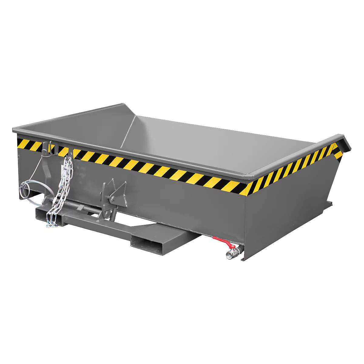 Späne-Behälter Bauer SMGU 610, öl- & wasserdicht verschweißt, 610 l, grau