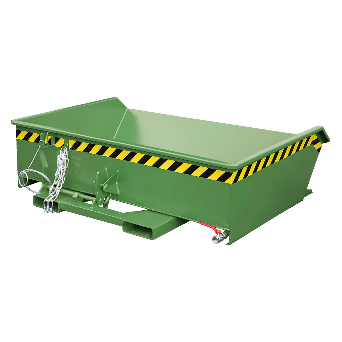 Späne-Behälter Bauer SMGU 610, öl- & wasserdicht verschweißt, 610 l, grün
