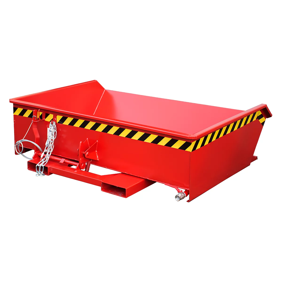 Späne-Behälter Bauer SMGU 610, öl- & wasserdicht verschweißt, 610 l, rot