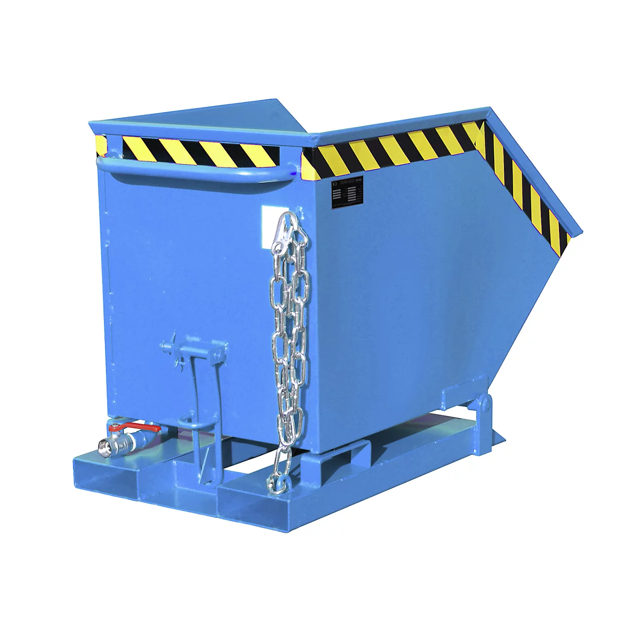 Späne-Kippmulde SKK 250, blau