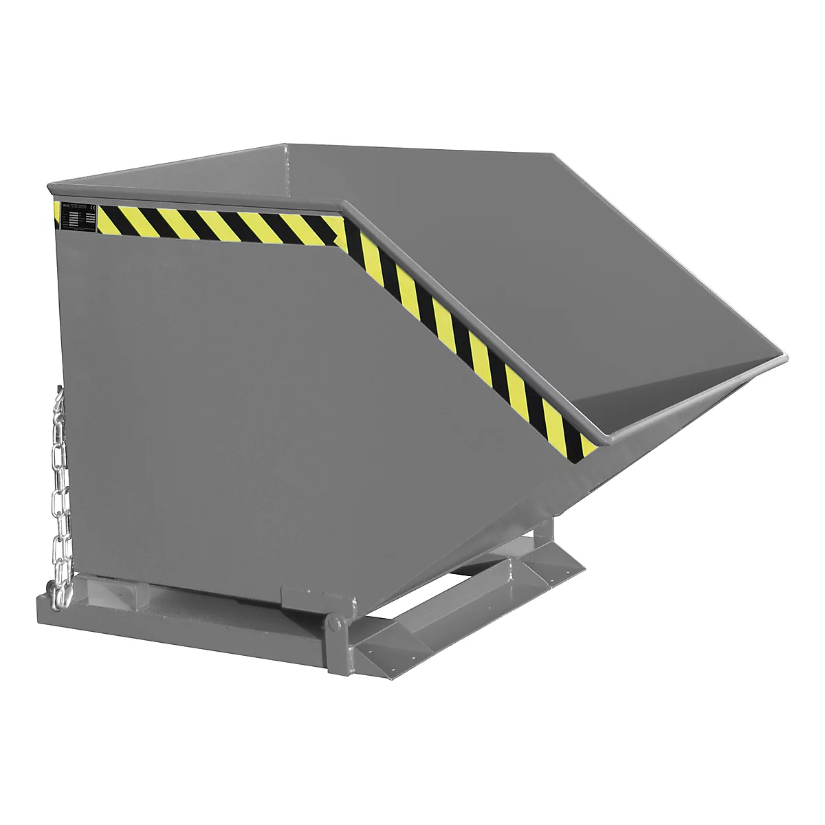 Späne-Kippmulde SKK 800, grau
