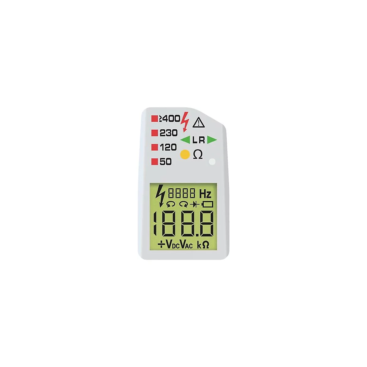 Spannings-/continuïteitstester DUSPOL® dig.1-1000 V AC/1-1200 V DC