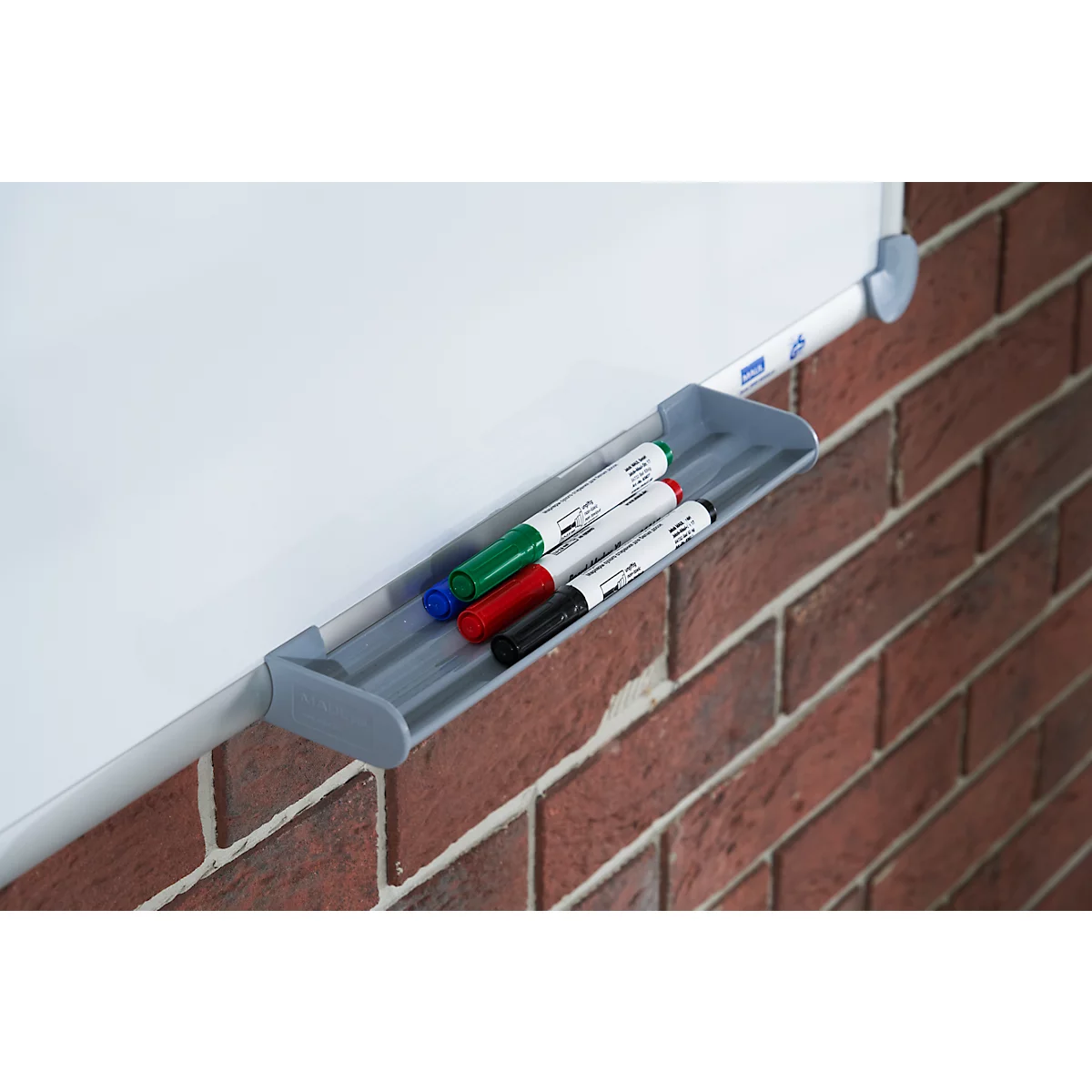 Sparset MAULpro Whiteboard 2000 + Gratis Zubehör Set, platingrau